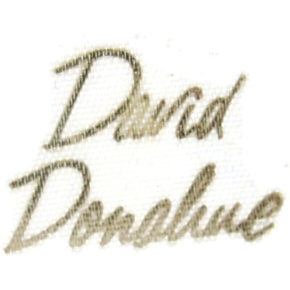 David Donahue Cufflinks Black Onyx Gold Tone Shirt Button Set Formal Tux Vintage - Picture 2 of 16